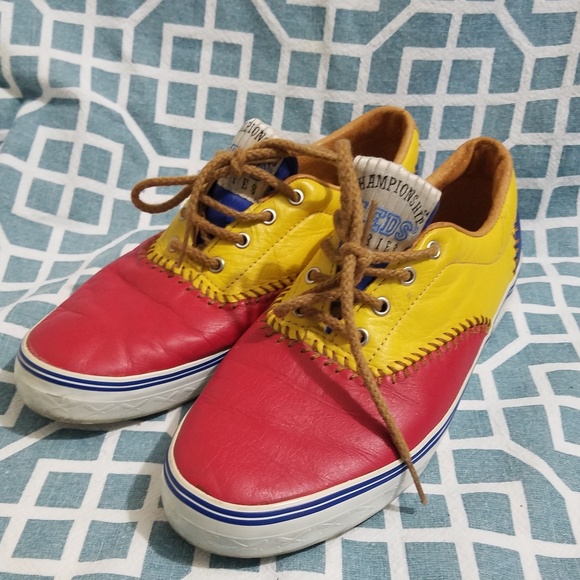 baseball keds leather